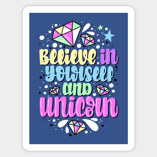 unicorn Sticker by Mashmuh